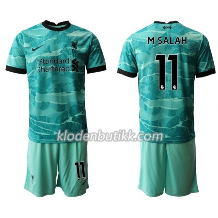 Liverpool Mohamed Salah 11 Barn Bortedraktsett 2020-2021 Kortermet (+ Korte bukser)